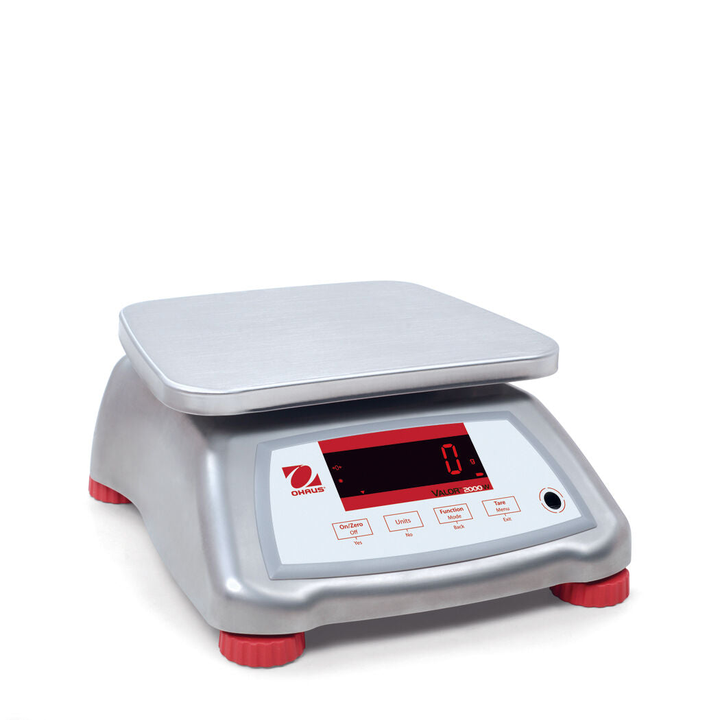 OHAUS VALOR V22XWE1501T 1500g 0.2g WATER RESISTANT COMPACT FOOD SCALE 2YWARRANTY