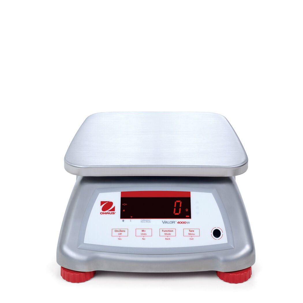 OHAUS VALOR V41XWE1501T 1500g 0.2g WATER RESISTANT COMPACT FOOD SCALE