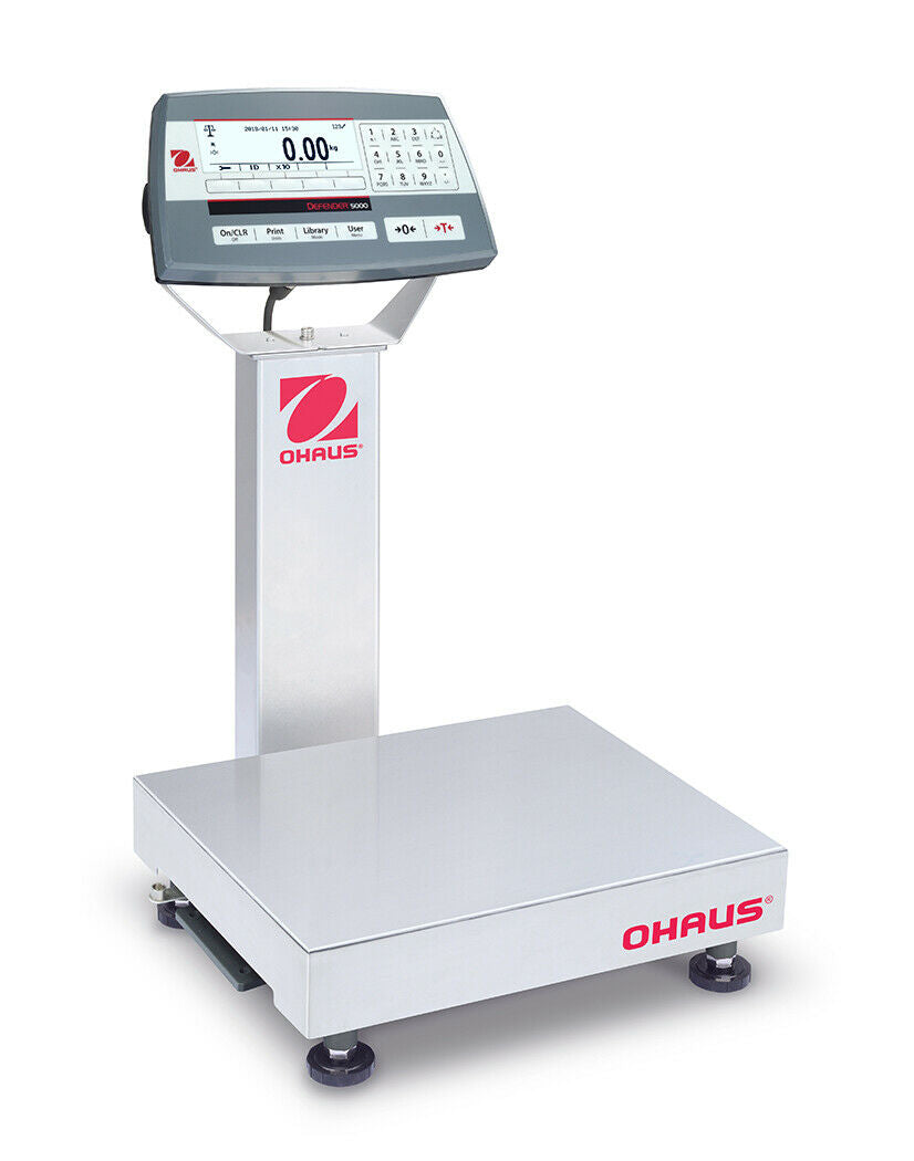 Ohaus D52XW25RQR1 Defender 5000 Standard Bench Scale