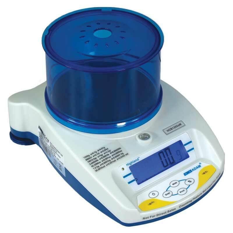 Adam Equipment HCB 3001aM 3000g, d=0.5g e=0.5g, Highland Approved Portable Precision Balance - 3 Year Warranty