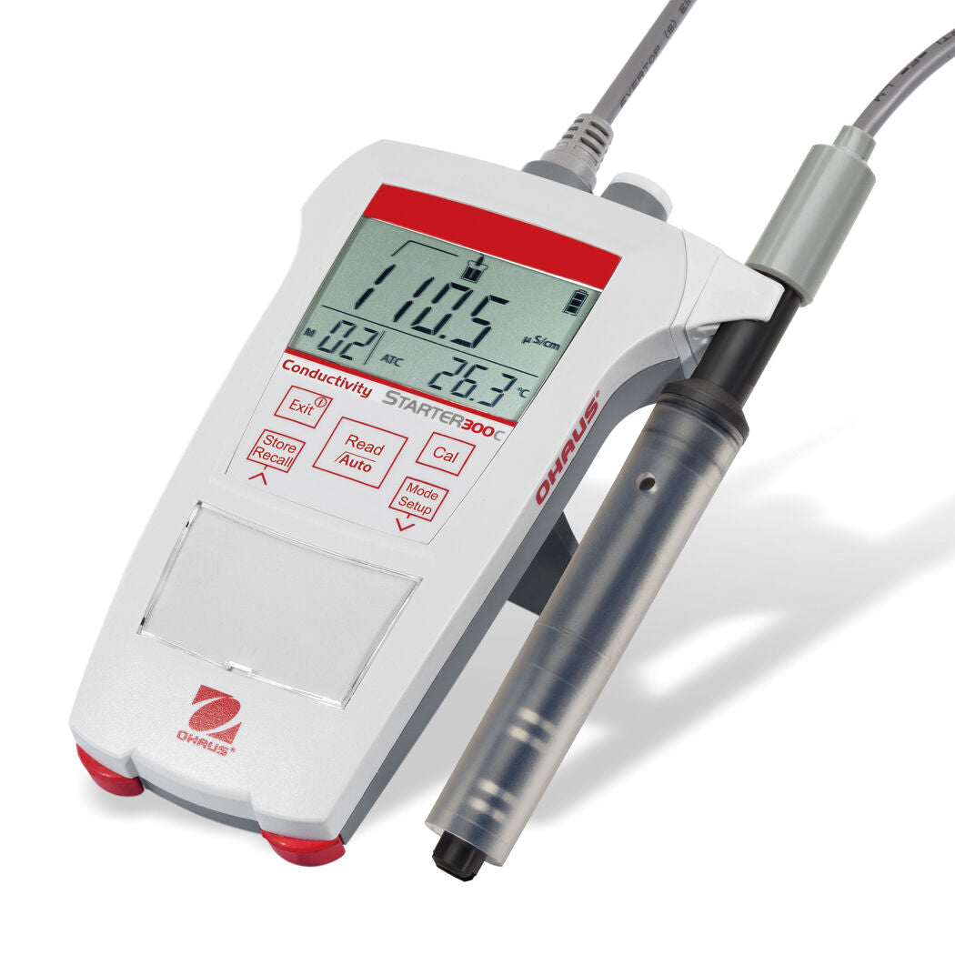 Ohaus Starter ST300C-G Conductivity Meter Portable Water Analysis 3 YRS Warranty