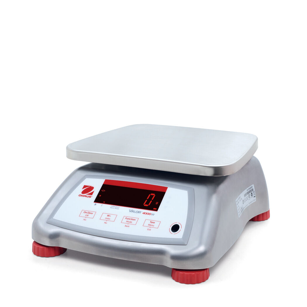 OHAUS VALOR V41XWE15T 15kg 2g WATER RESISTANT COMPACT FOOD SCALE 2YWRRNTY NTEP