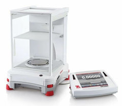 OHAUS EX125D Explorer Analytical Lab Balance 52/120g, 0.01/0.1mg